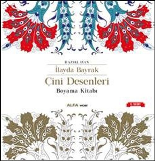 Çini Desenleri Boyama Kitabı