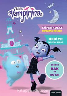 Disney Vampirina Süper Kolay Boyama Kitabı - Kolektif