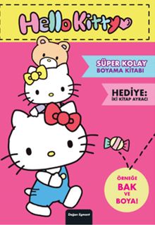 Hello Kitty Süper Kolay Boyama Kitabı