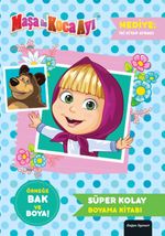 Maşa İle Koca Ayı Süper Kolay Boyama Kitabı