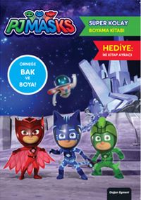 Pjmasks Süper Kolay Boyama Kitabı