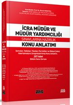 İcra Müdür ve Müdür Yardımcılığı Konu Anlatımı 