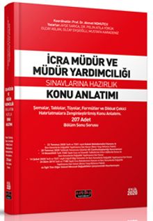 İcra Müdür ve Müdür Yardımcılığı Konu Anlatımı 