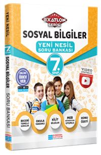 7. Sınıf Sosyal Bilgiler Video Çözümlü Soru Bankası (Exatlon Serisi)