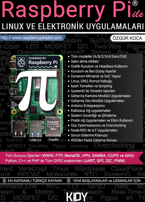 Raspberry Pi ile Linux Ve Elektronik Uygulamaları 