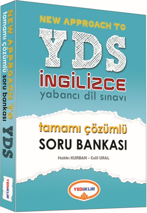 New Approach YDS İngilizce Tamamı Çözümlü Soru Bankası