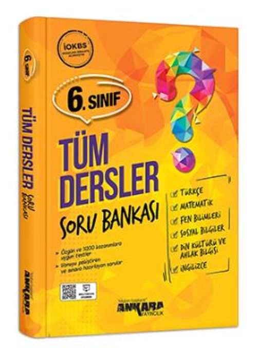 6.Sınıf Tüm Dersler Soru Bankası
