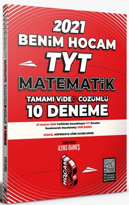 2021 TYT Matematik Tamamı Video Çözümlü 10 Deneme Sınavı