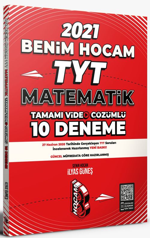2021 TYT Matematik Tamamı Video Çözümlü 10 Deneme Sınavı