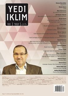 7edi İklim Sayı:308 Kasım 2015 Kültür Sanat Medeniyet Edebiyat Dergisi