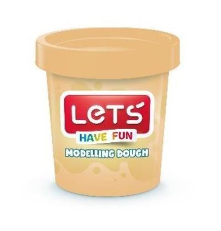 Lets Tek Renk Oyun Hamuru Ten Rengi 150gr (L8340)