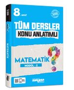 8.Sınıf Tüm Dersler Konu Anlatımlı Matematik Modül -2