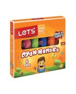  Lets 6 Renk Oyun Hamuru Jelatinli (L8106)