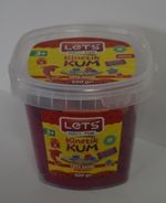 Lets Kinetik Kum 500 gr. Kırmızı Plastik Kutu