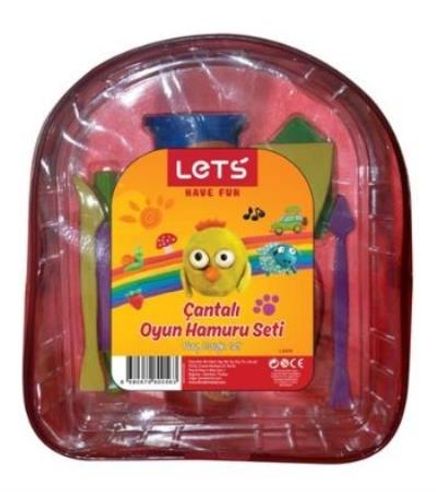 Lets Oyun Hamuru Çanta Seti (L8449)