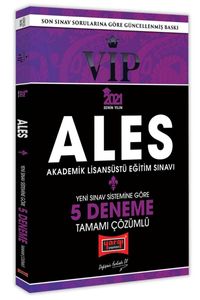 2021 ALES VIP Yeni Sınav Sistemine Göre Tamamı Çözümlü 5 Deneme