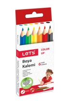 Lets 6 Renk Yarımboy Kuru Boya Kalemi (L4306)