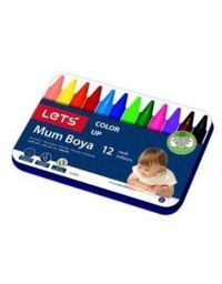 Lets 12 Renk 11mm Jumbo Mum Boya (L6312)