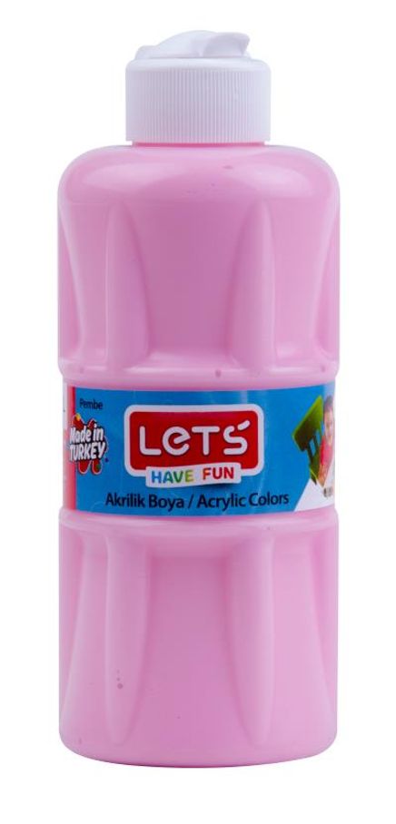 Lets Akrilik Boya 250 Ml Pembe (L5710)