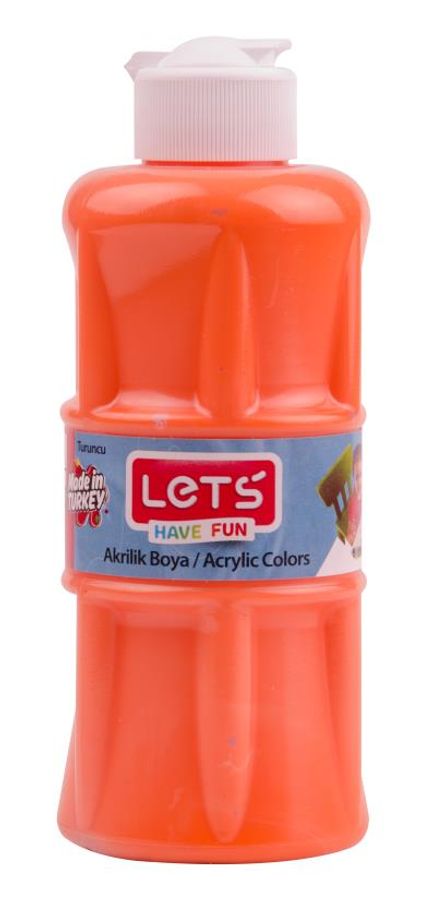Lets Akrilik Boya 250 Ml Turuncu (L5703)