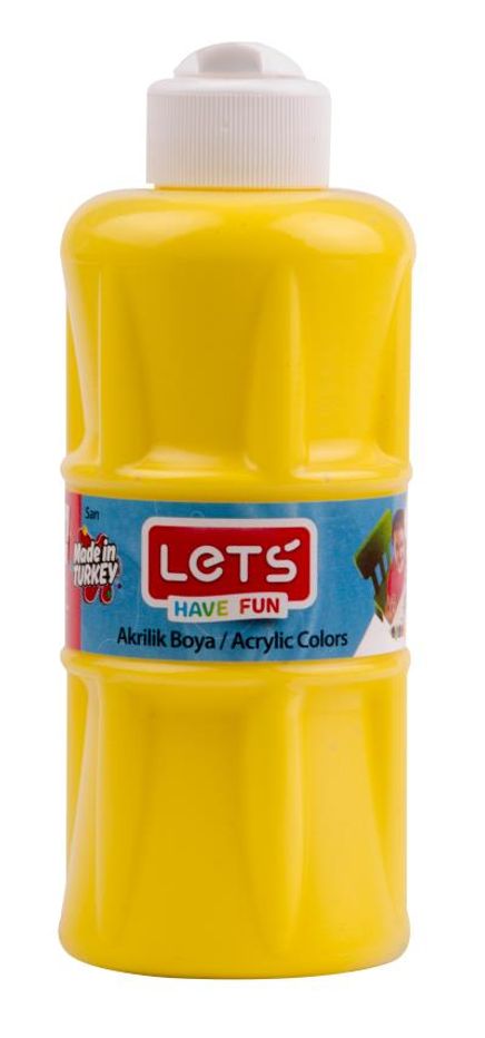 Lets Akrilik Boya 250 Ml Sarı (L5702)