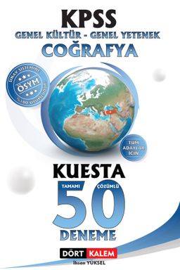 Kuesta Tamamı Çözümlü 50 KPSS Coğrafya Denemesi