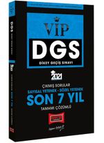 2021 DGS VIP Sayısal Sözel Yetenek Son 7 Yıl Tamamı Çözümlü Çıkmış Sorular