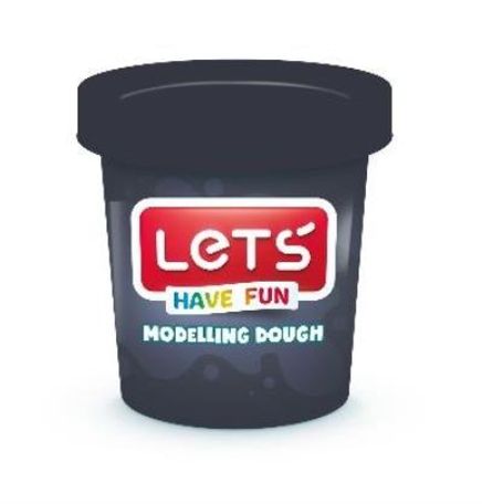 Lets Tek Renk Oyun Hamuru Gri 150gr (L8340)