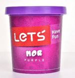 Lets Tek Renk Oyun Hamuru Neon Mor 150Gr (L8340)