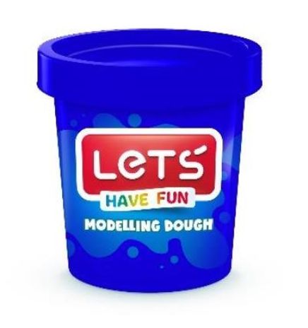 Lets Tek Renk Oyun Hamuru Lacivert 150 Gr (L8340)