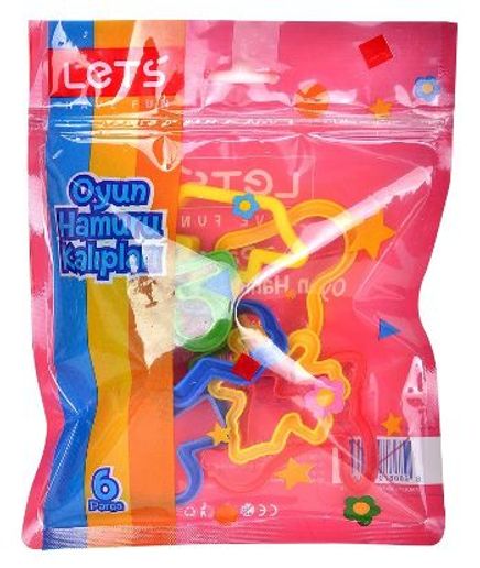  Lets Oyun Hamuru Kalıpları 8 Parça (L8411)