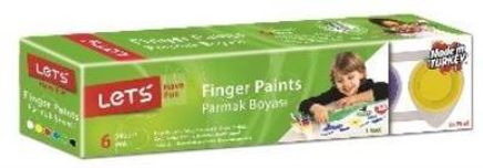 Lets Parmak Boyası 25mg 6 Renk (L5500)