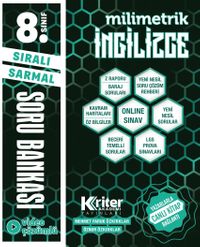 8. Sınıf LGS Sıralı Sarmal Milimetrik İngilizce Soru Bankası