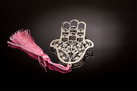 Fatmanın Eli (Gümüş Kaplama Ayraç)