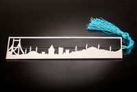 İstanbul Dikdörtgen (Silüet) (Gümüş Kaplama Ayraç)