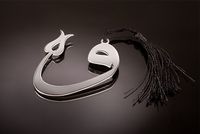 Vav (Lale Uçlu) (Gümüş Kaplama Ayraç)