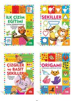 Sihirli Çizimler Seti (4 Kitap)