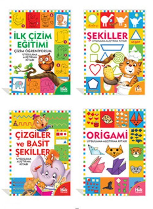 Sihirli Çizimler Seti (4 Kitap)