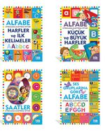 Eğlenceli Alfabe Seti (4 Kitap)