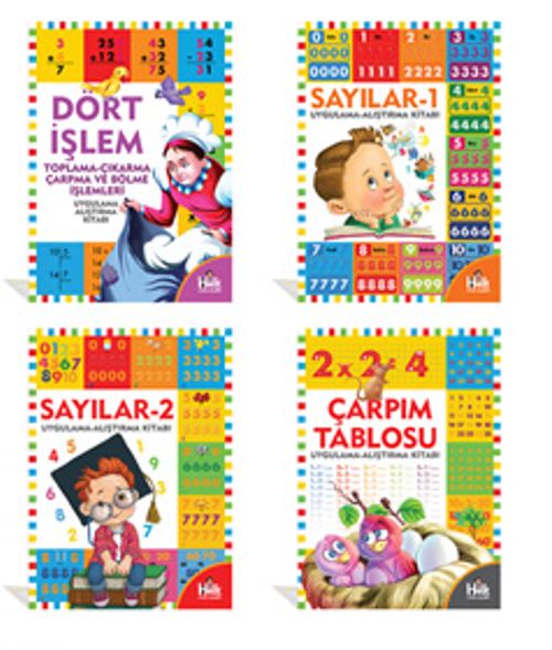 Süper Matematik Seti (4 Kitap)