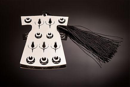 Kaftan Laleli (Gümüş Kaplama Ayraç)