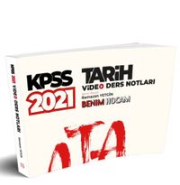 2021 KPSS Tarih Video Ders Notları