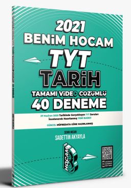 2021 TYT Tarih Tamamı Video Çözümlü 40 Deneme Sınavı