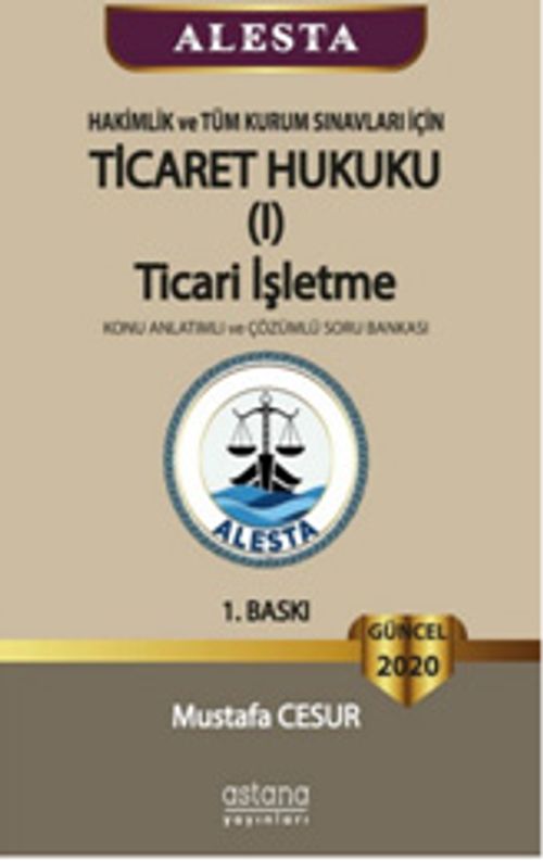 Alesta Ticaret Hukuku 1 & Ticari İşletme
