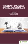 Edebiyat - K&uuml;lt&uuml;r ve Tarih Araştırmaları