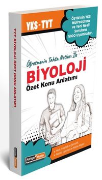 TYT Biyoloji Öğretmenin Tahta Notları ile Özet Konu Anlatımı