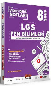 8. Sınıf LGS Fen Bilimleri Video Ders Notları - M. Kerem Karaoğuz