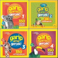 National Geographic Kids-Garip Ama Gerçek  Seti (4 Kitap)