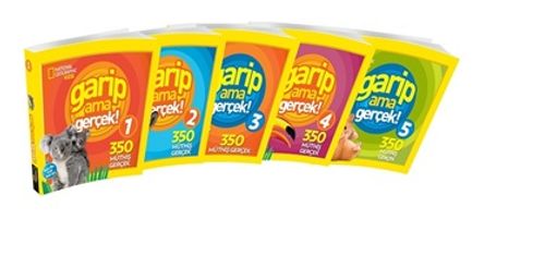 National Geographic Kids Garip Ama Gerçek Seti (5 Kitap)