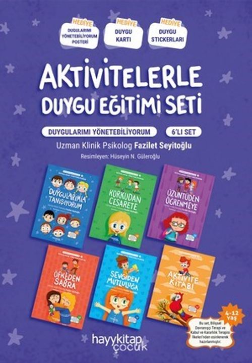 Aktivitelerle Duygu Eğitimi (6'lı Set)